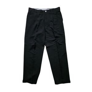 Ping Golf Performance Pants Men’s 36x32 Black Chino Cuffed Pleated